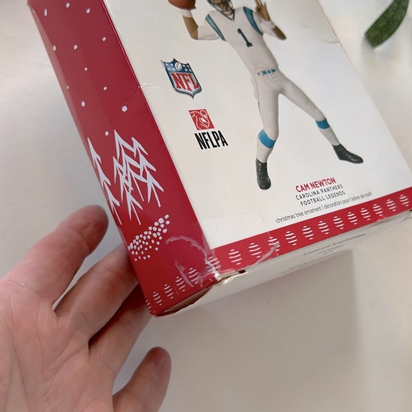 Hallmark Keepsake Ornament Collector’s Series Cam Newton Football Legends - Picture 5 of 10